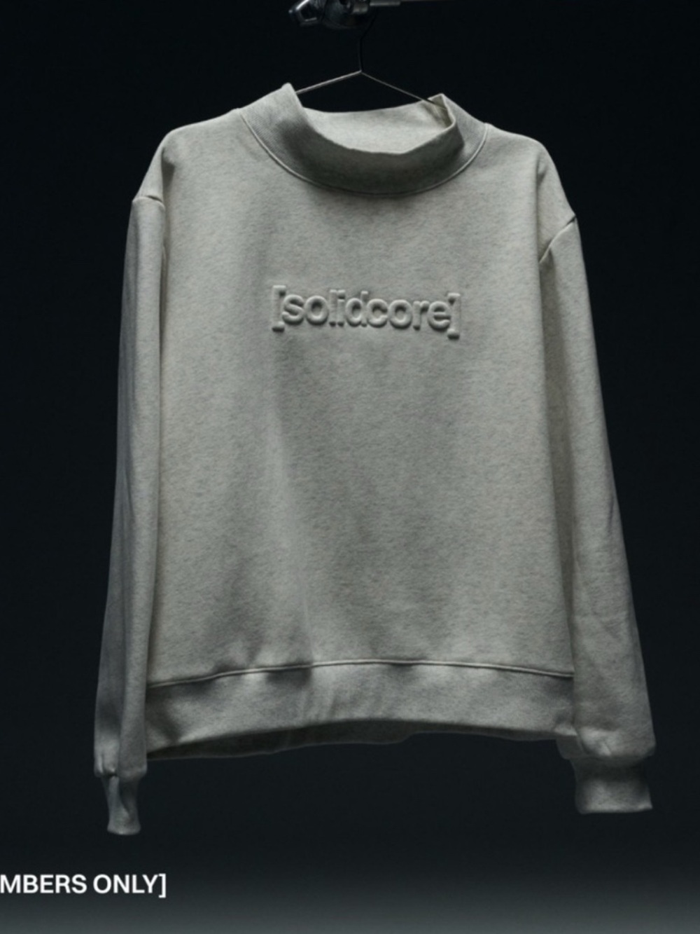 [Solidcore] Solidays Limited Edition Mock Neck Crewneck